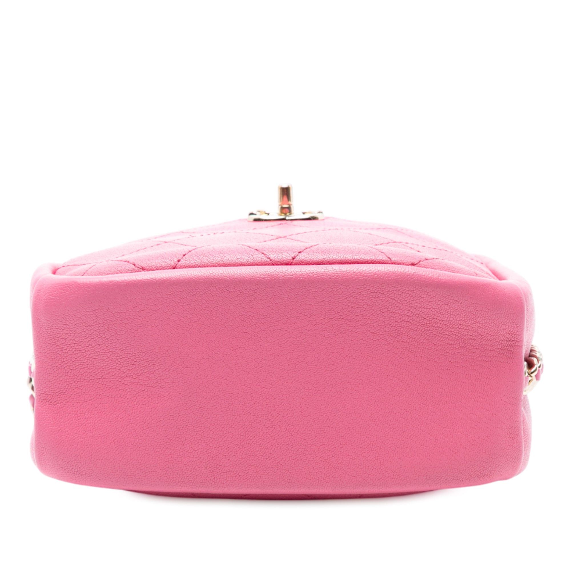 Chanel Stitched Goatskin Casual Trip North South Camera Case Size ONE SIZE - 3 Thumbnail