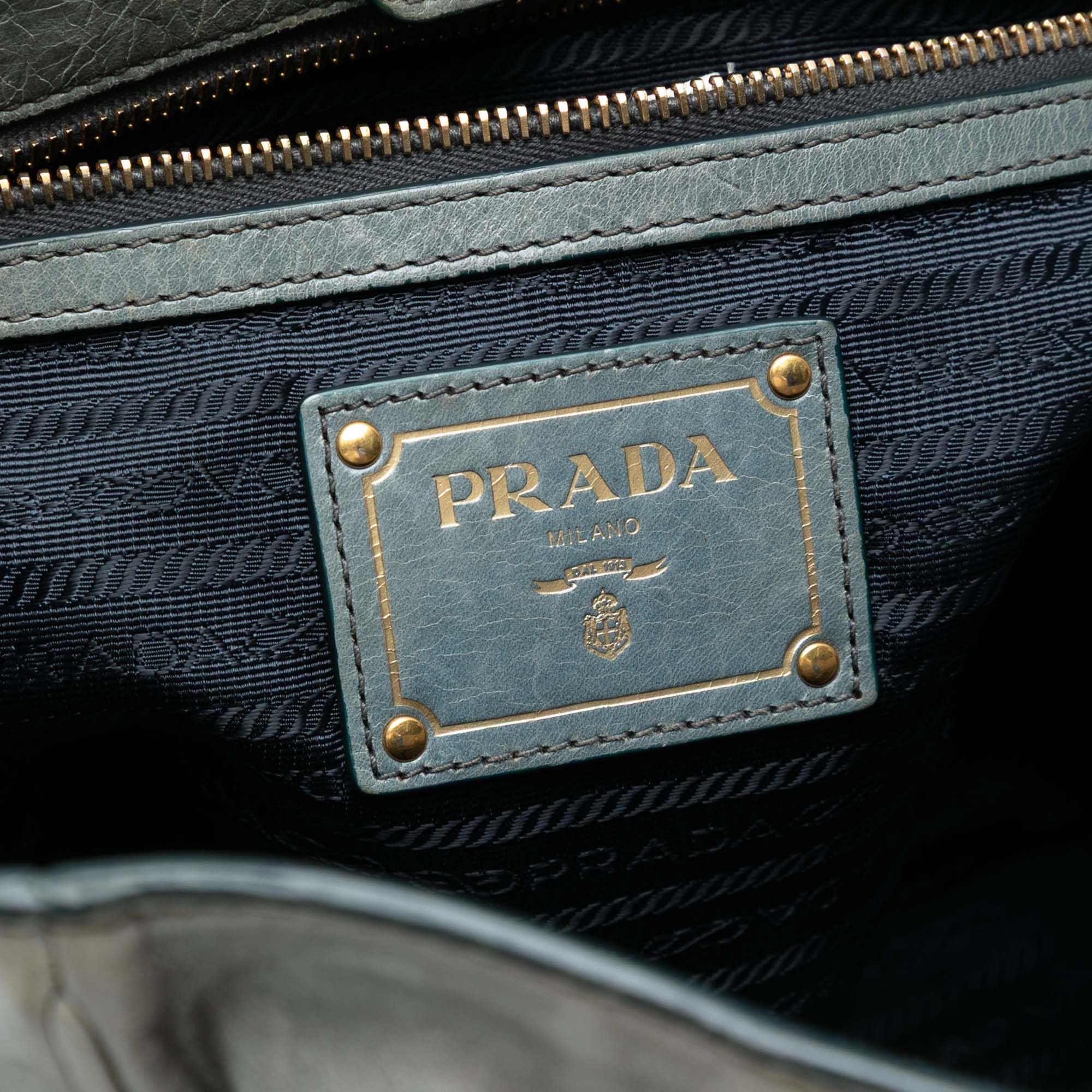 Prada Vitello Shine Satchel Size ONE SIZE - 5 Thumbnail