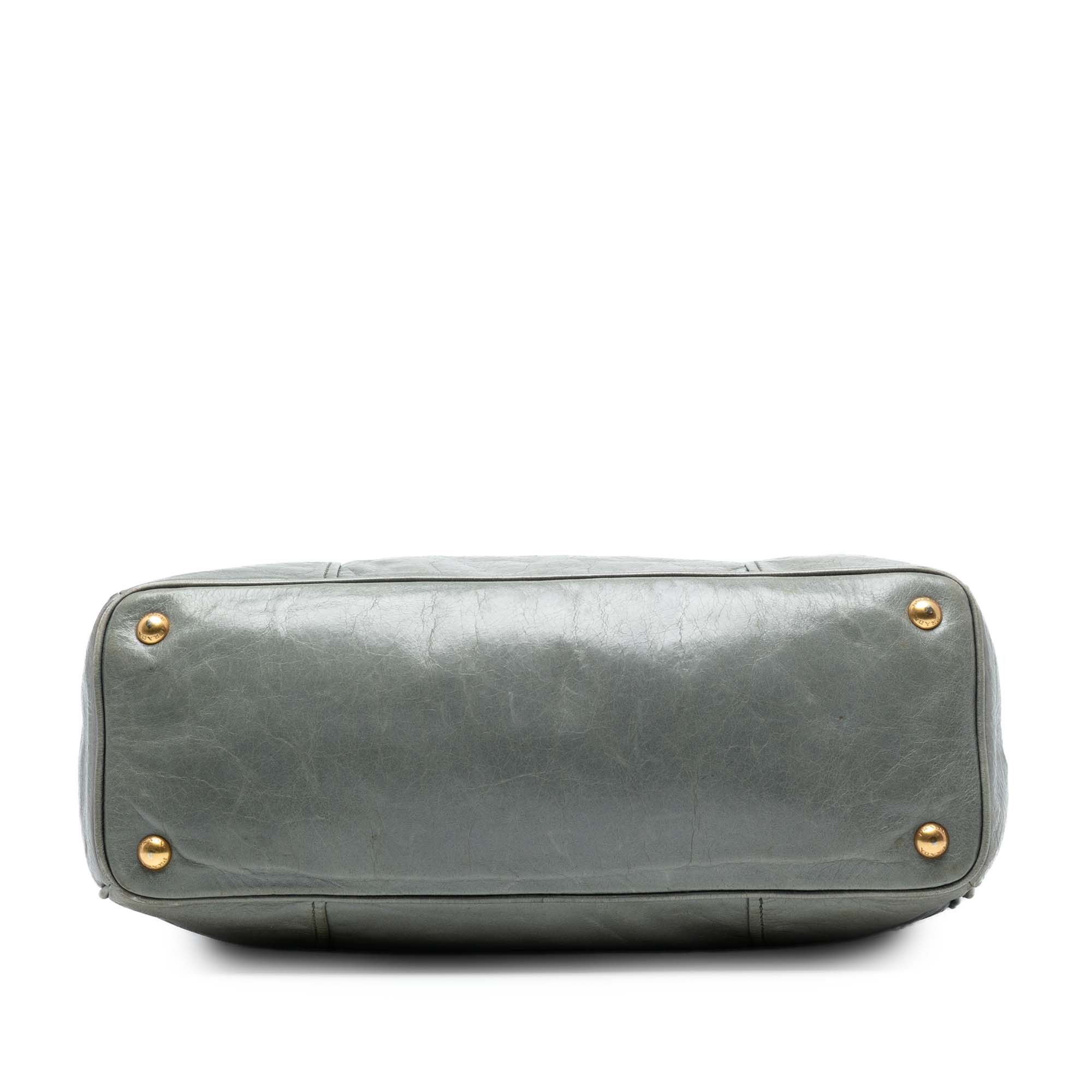 Prada Vitello Shine Satchel Size ONE SIZE - 3 Thumbnail