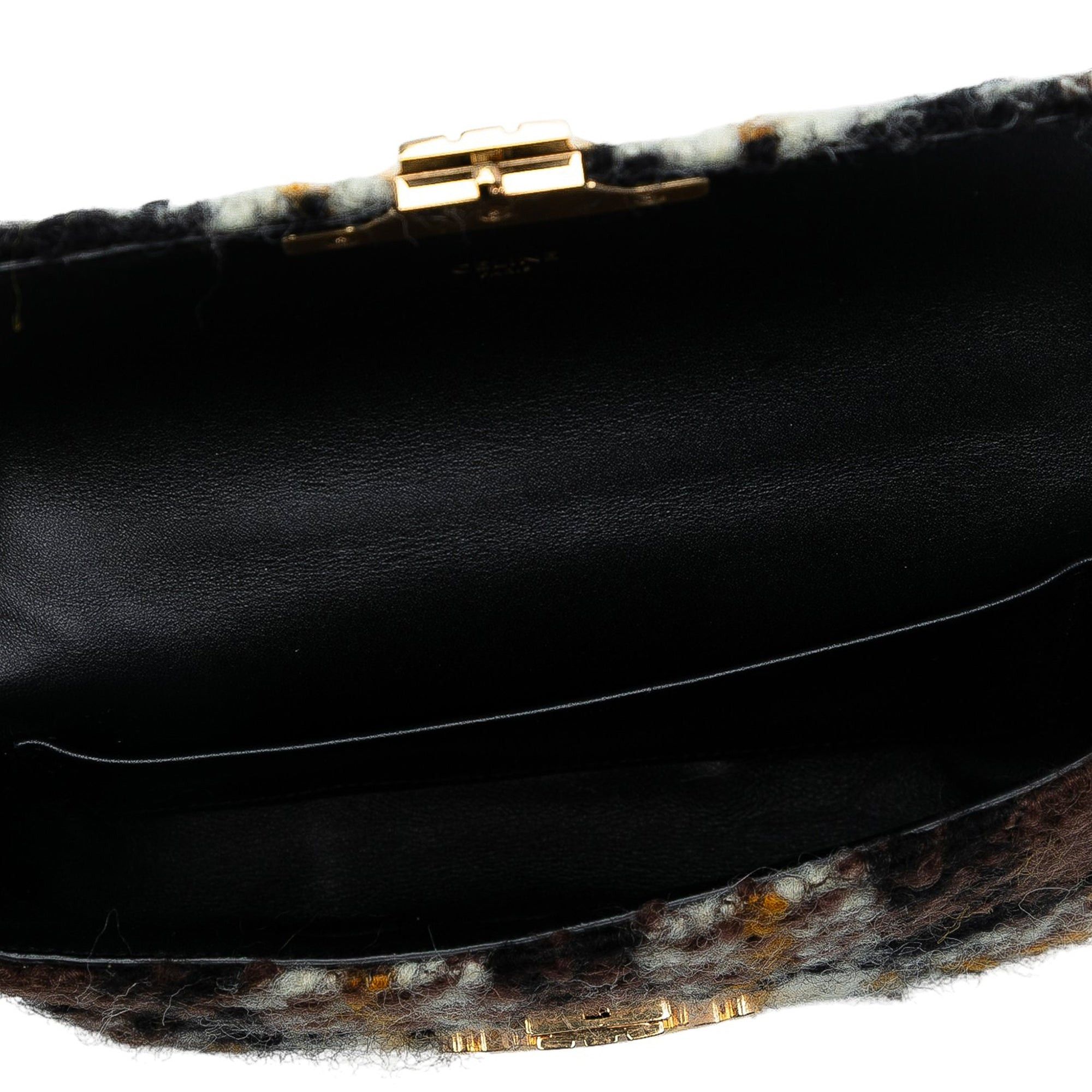 Celine Wool Triomphe Chain Shoulder Bag Size ONE SIZE - 4 Thumbnail