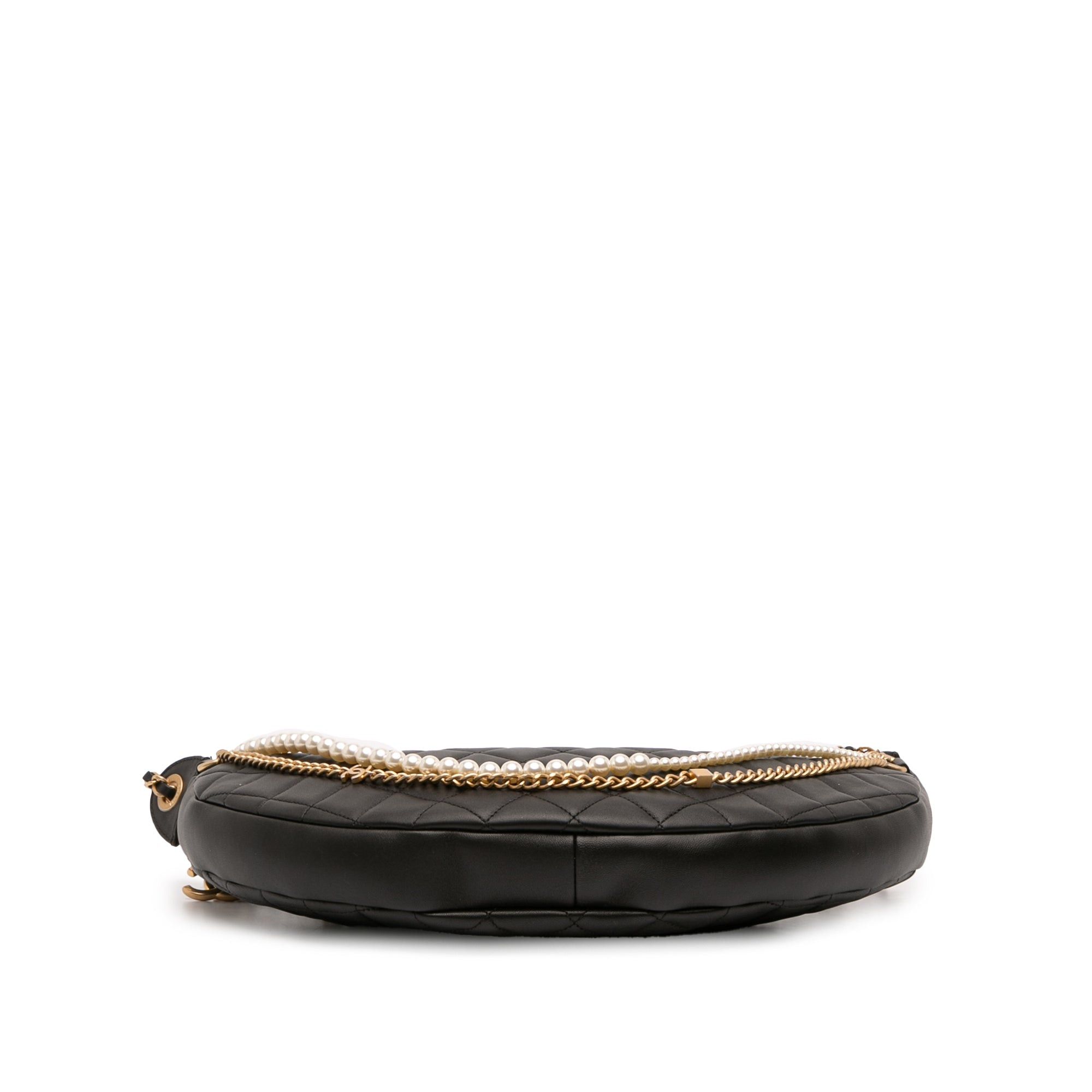 Chanel Quilted Lambskin All About Chains Hobo Size ONE SIZE - 3 Thumbnail