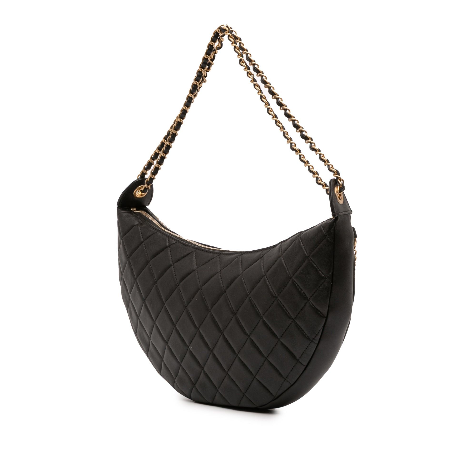 Chanel Quilted Lambskin All About Chains Hobo Size ONE SIZE - 2 Thumbnail