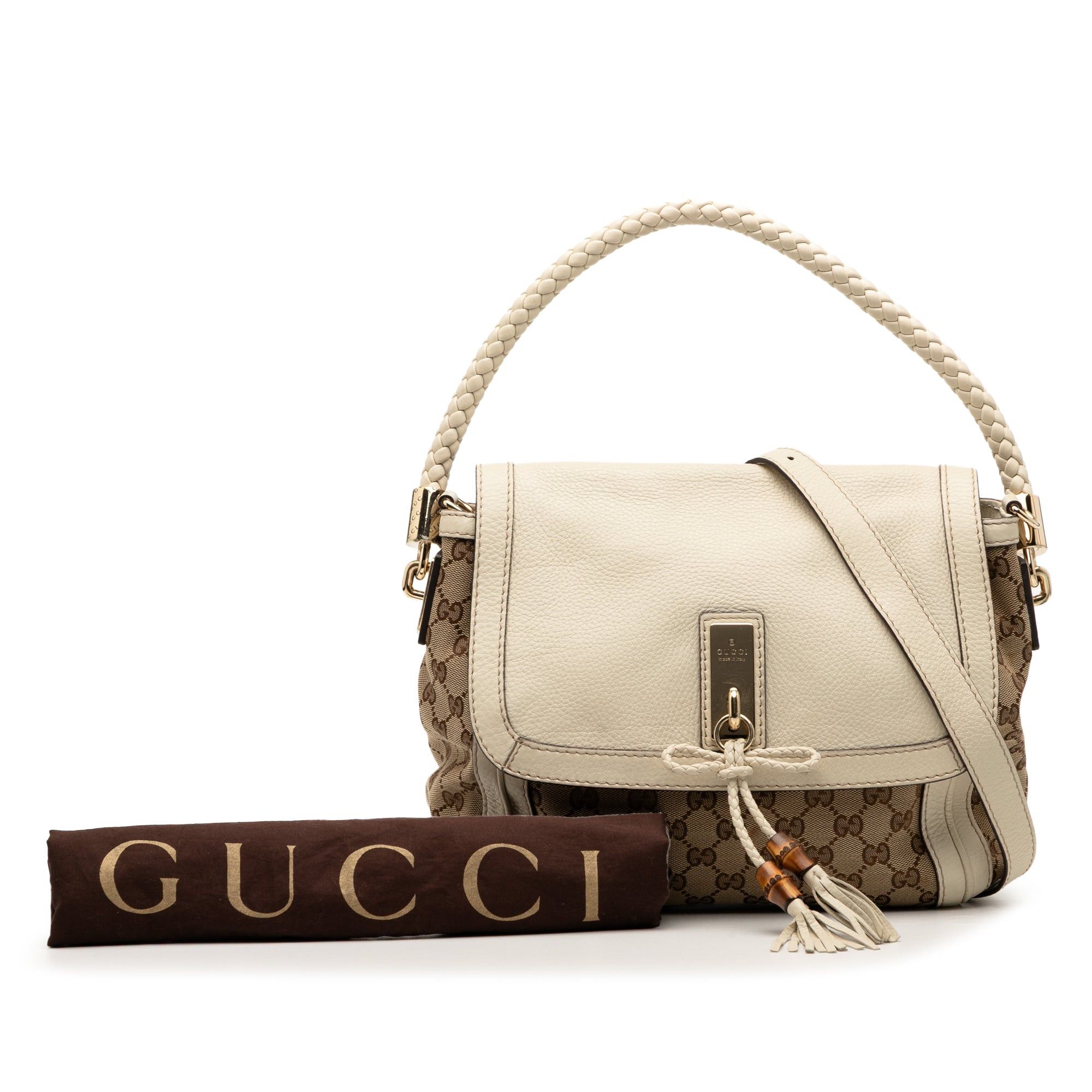 Gucci GG Canvas Bella Flap Satchel Size ONE SIZE - 8 Thumbnail