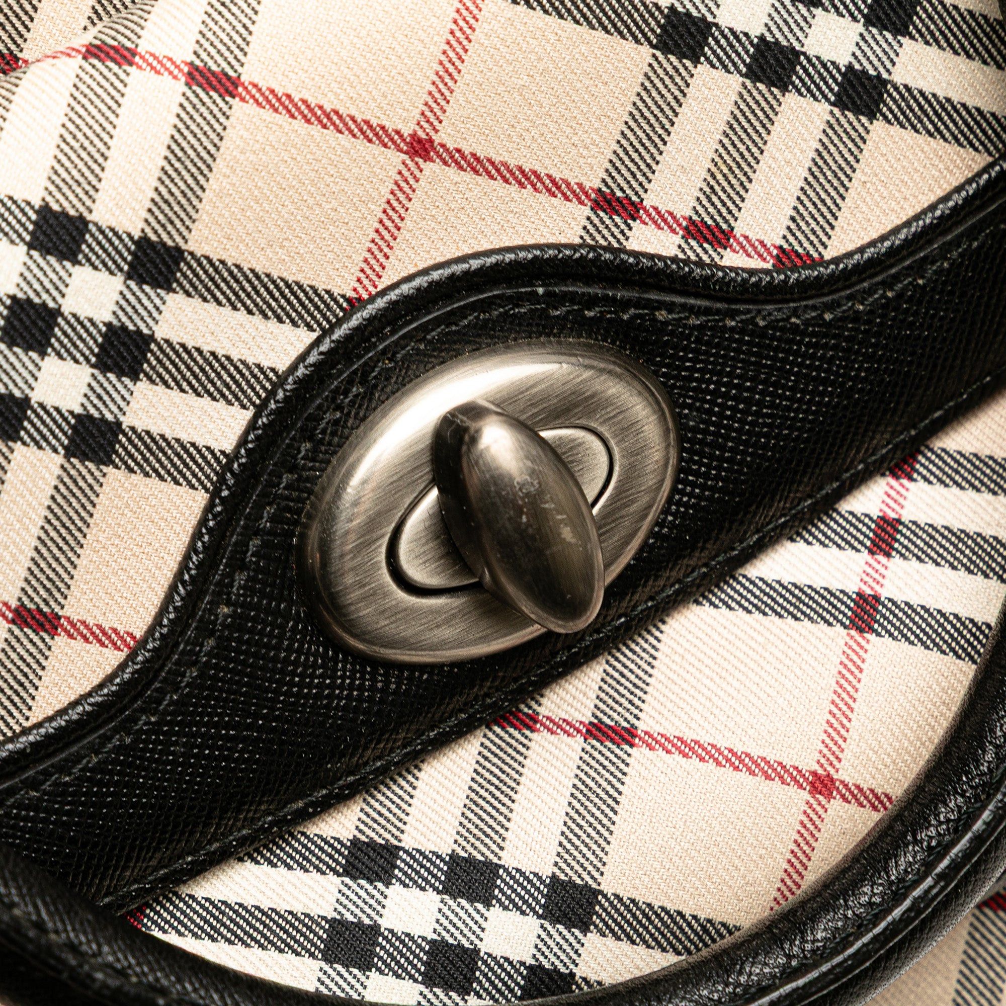 Burberry Nova Check Canvas Handbag Size ONE SIZE - 9 Thumbnail
