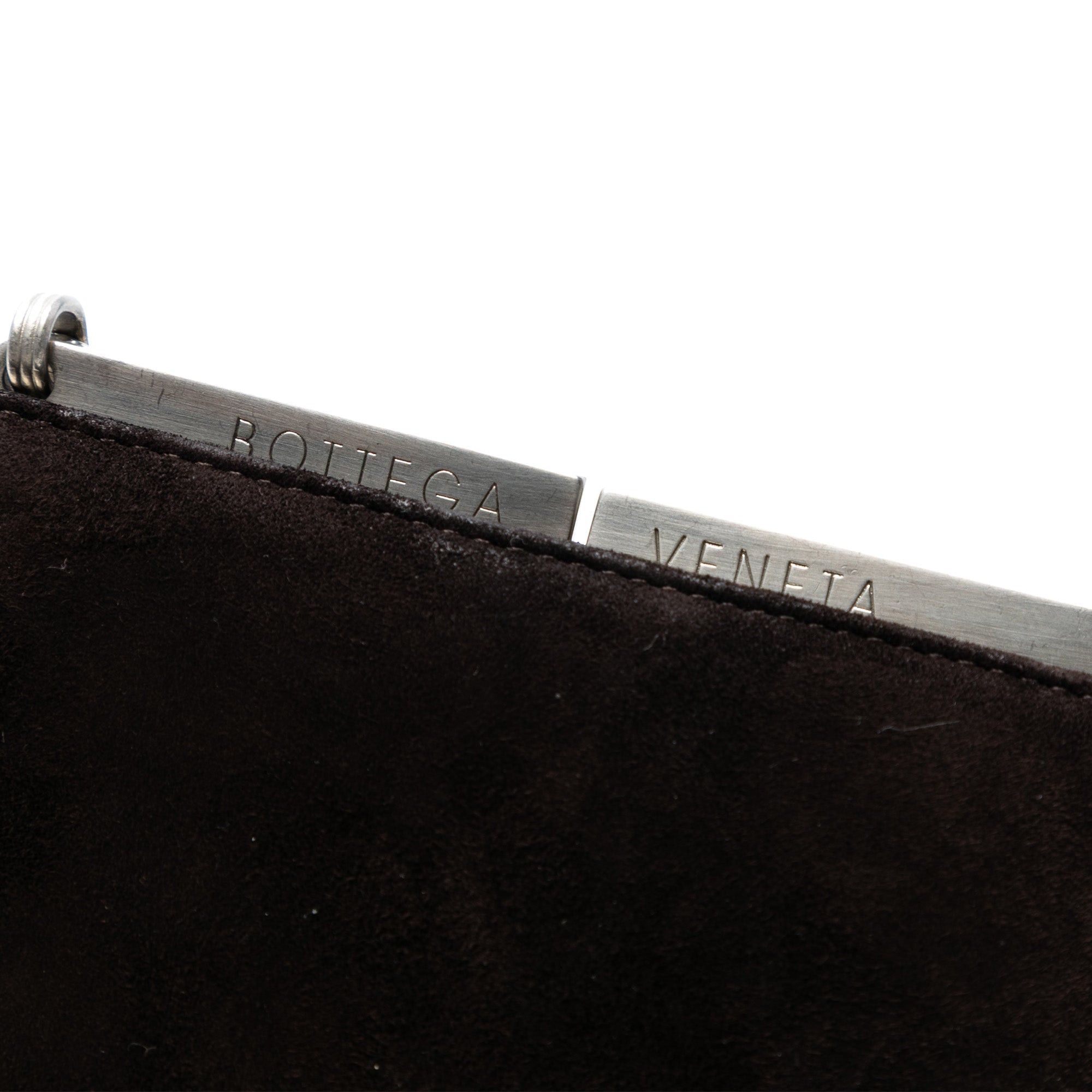 Bottega Veneta Suede Frame Clutch on Chain Size ONE SIZE - 6 Thumbnail