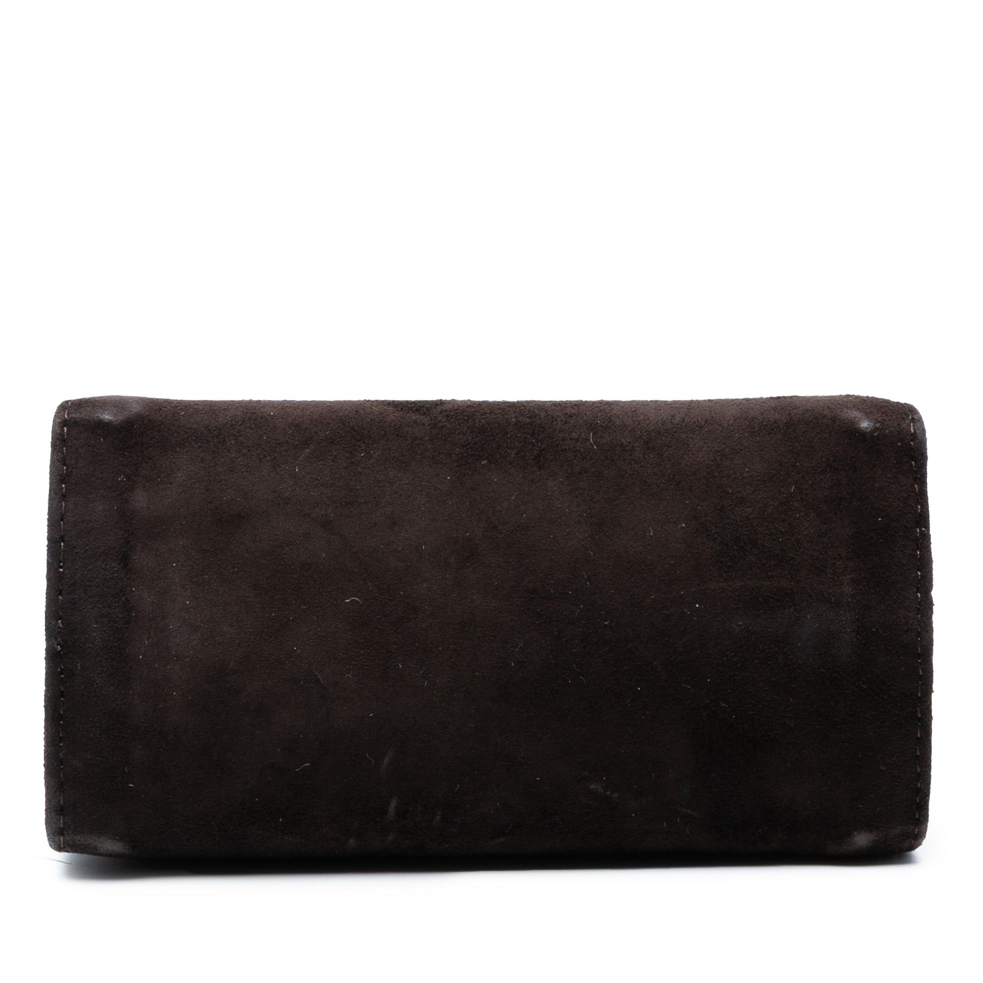 Bottega Veneta Suede Frame Clutch on Chain Size ONE SIZE - 3 Thumbnail