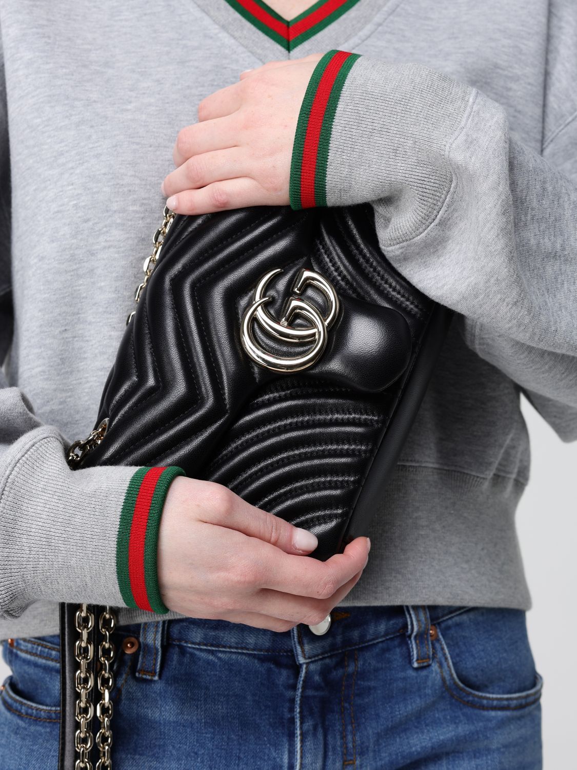 Gucci Gucci Shoulder Bag Woman Black Size ONE SIZE - 2 Thumbnail