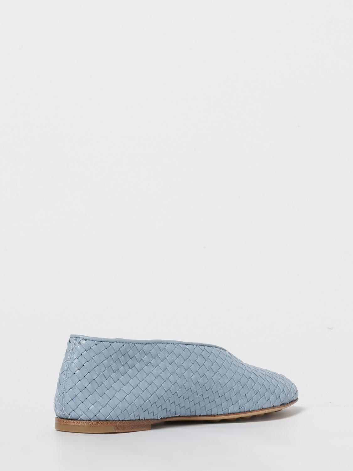 Bottega Veneta Bottega Veneta Ballet Flat Woman Gnawed Blue Size US 6 / IT 36 - 3 Thumbnail