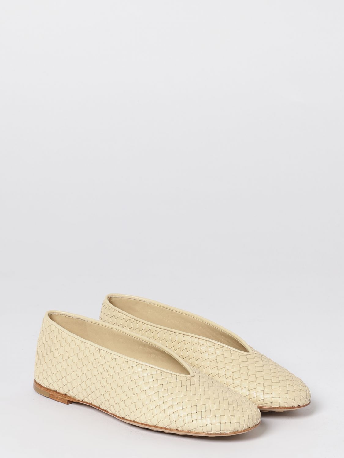 Bottega Veneta Bottega Veneta Ballet Flat Woman Beige Size US 11 / IT 41 - 2 Thumbnail