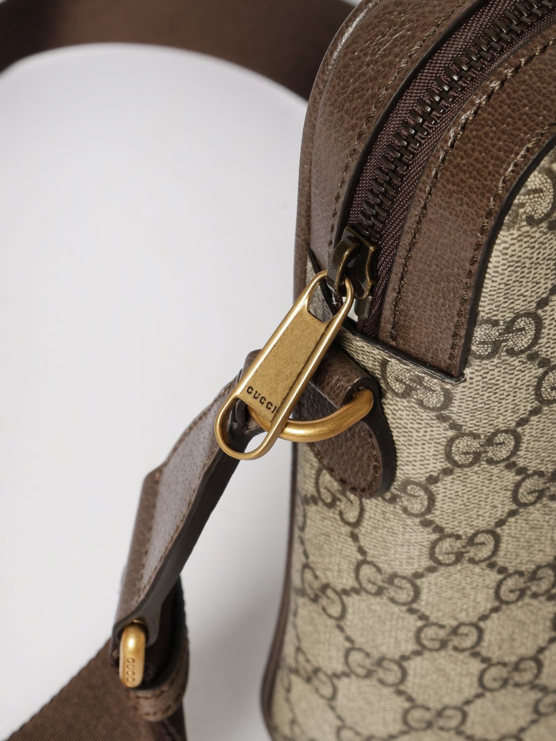 Gucci Gucci Shoulder Bag Men Beige Size ONE SIZE - 4 Thumbnail