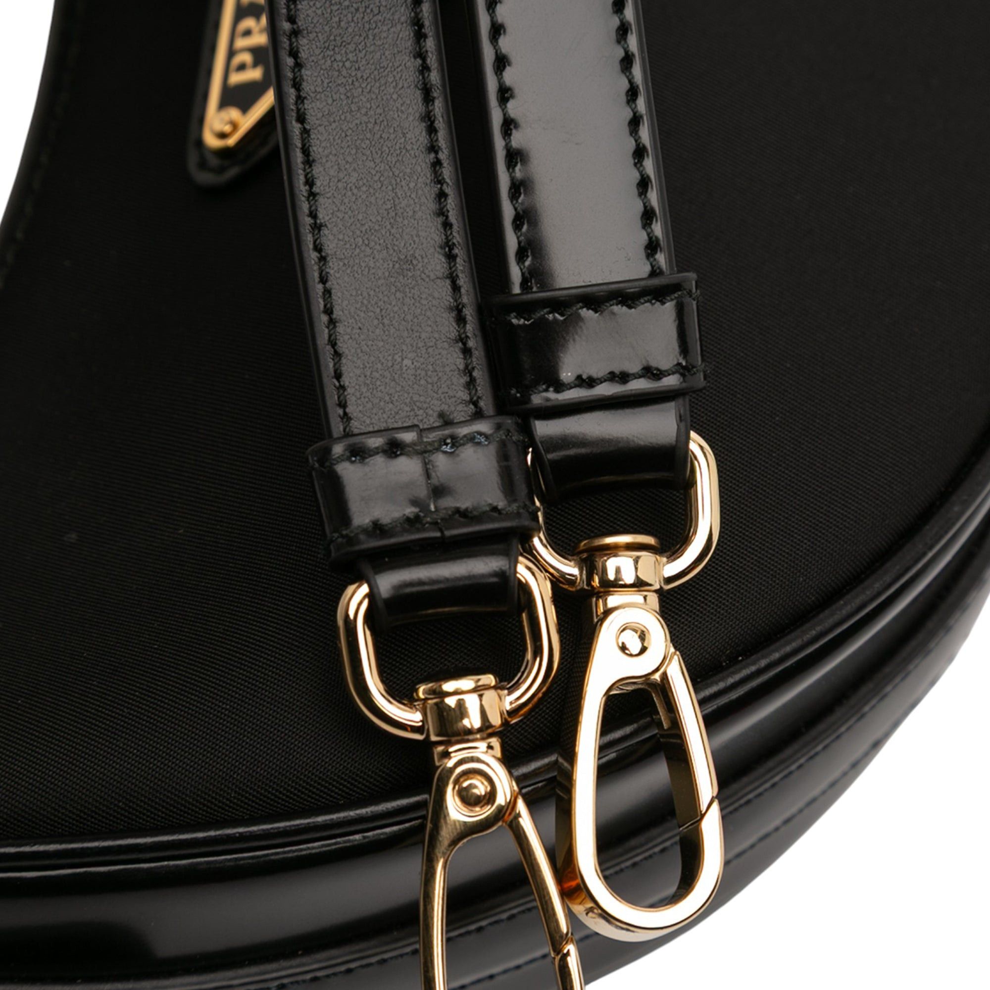 Prada Small Re Nylon and Leather Arque Satchel Size ONE SIZE - 10 Thumbnail