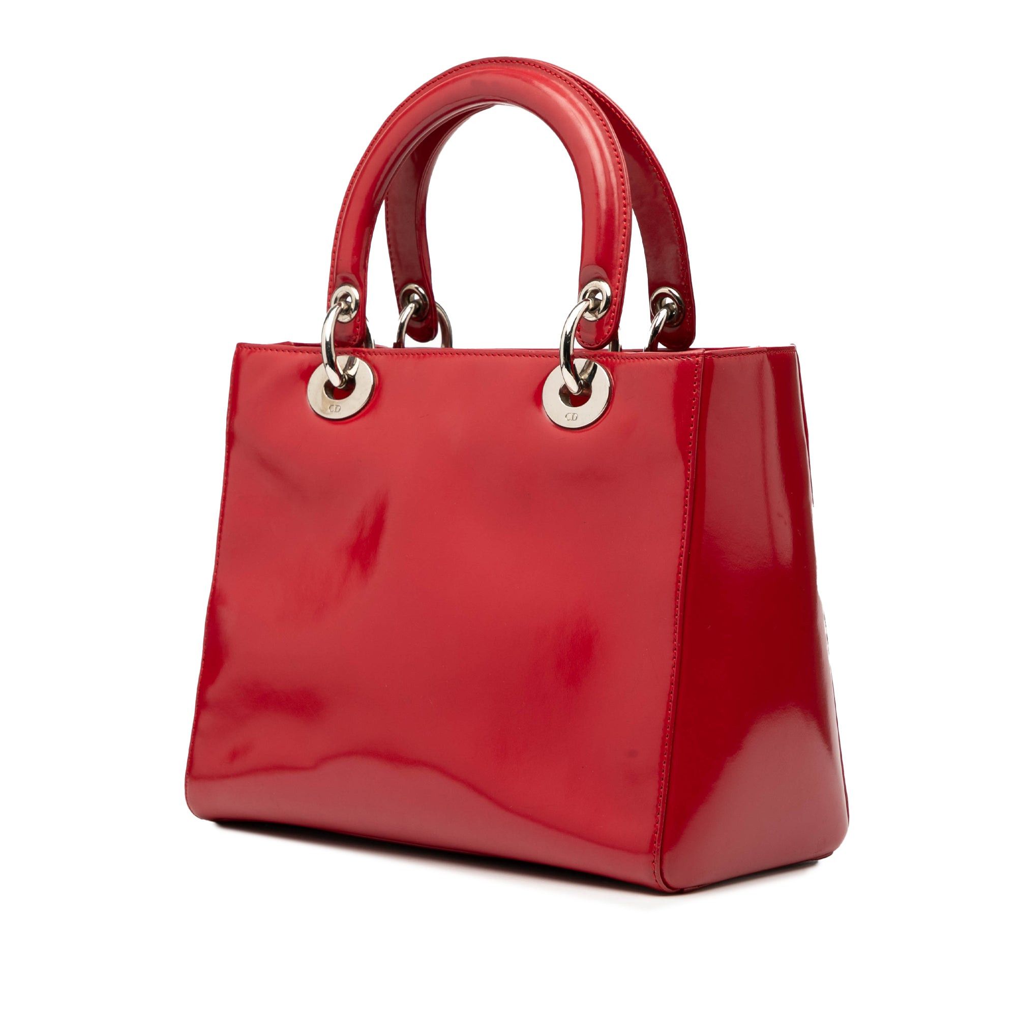 Dior Medium Patent Lady Dior Size ONE SIZE - 2 Thumbnail