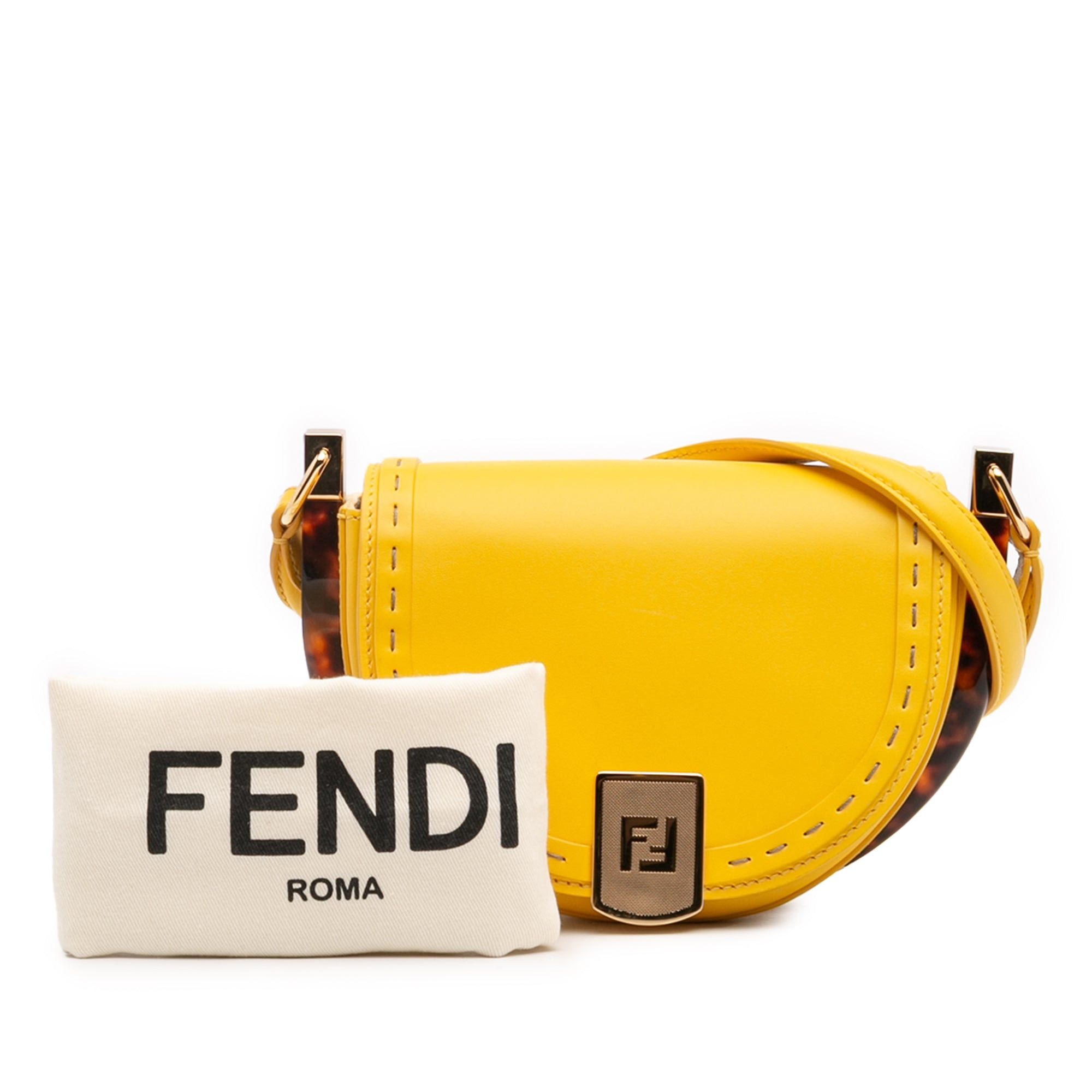 Fendi Leather Moonlight Crossbody Size ONE SIZE - 12 Thumbnail