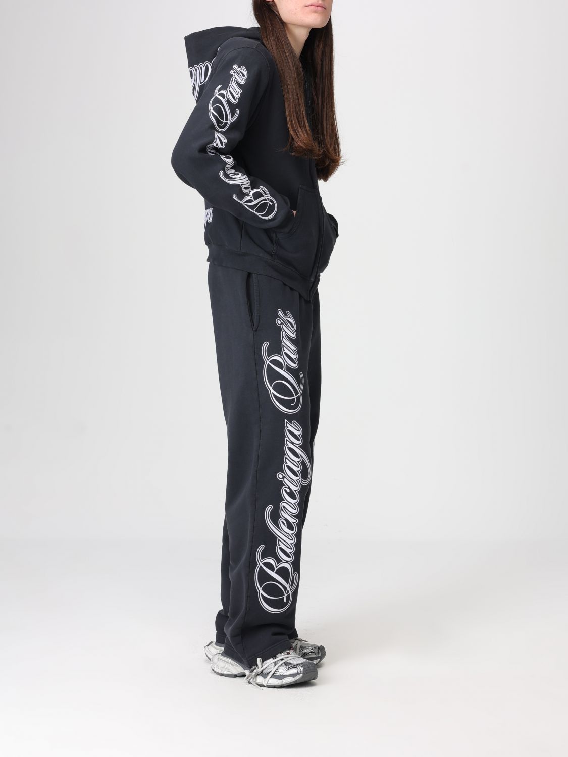 Balenciaga Balenciaga Sweatshirt Woman White Size M / US 6-8 / IT 42-44 - 2 Thumbnail