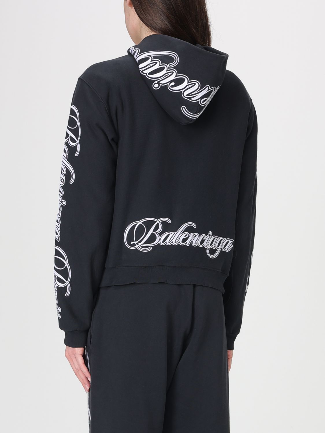 Balenciaga Balenciaga Sweatshirt Woman White Size M / US 6-8 / IT 42-44 - 3 Thumbnail