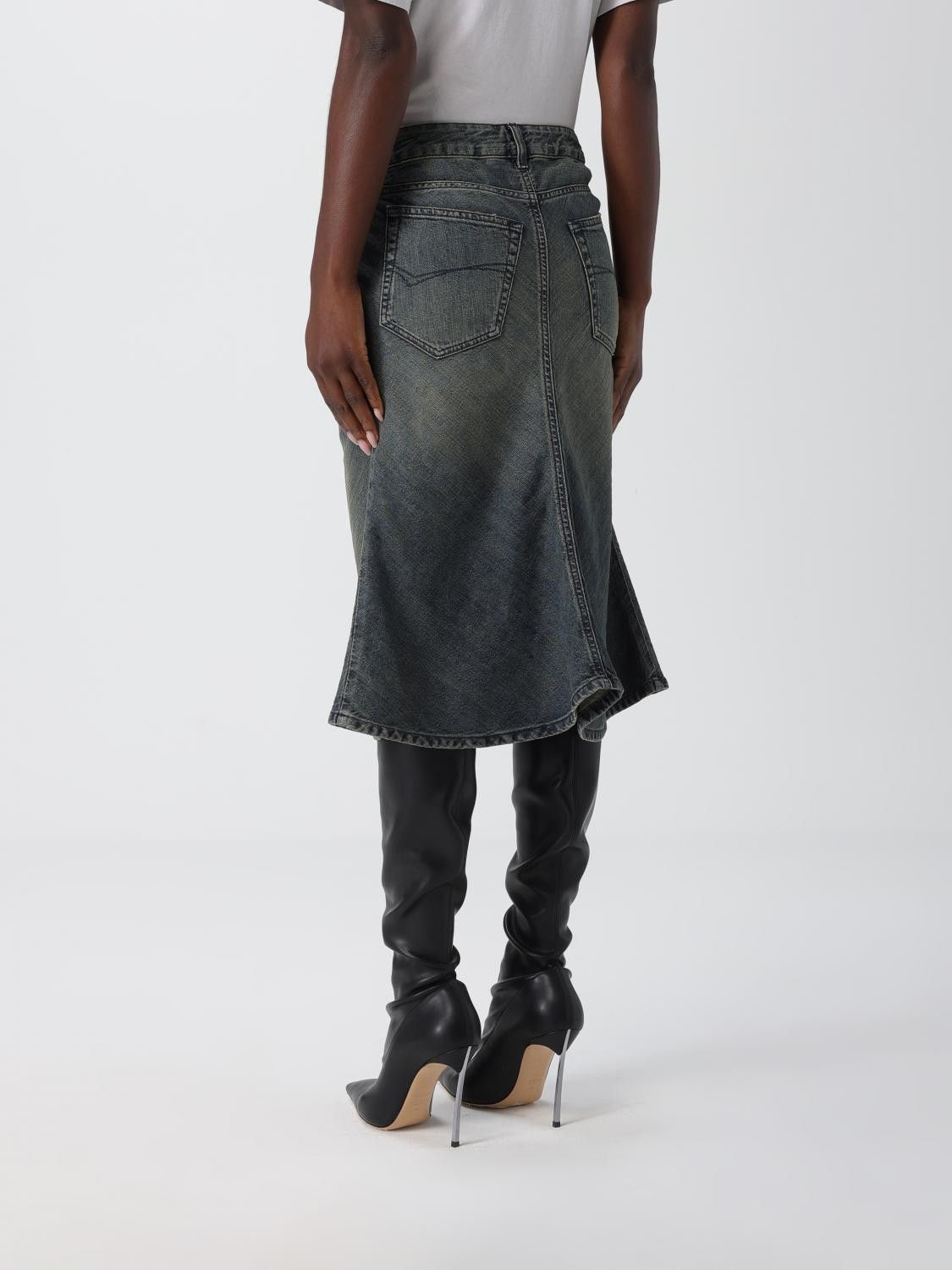 Balenciaga Balenciaga Skirt Woman Blue Size 26" / US 2 / IT 38 - 3 Thumbnail
