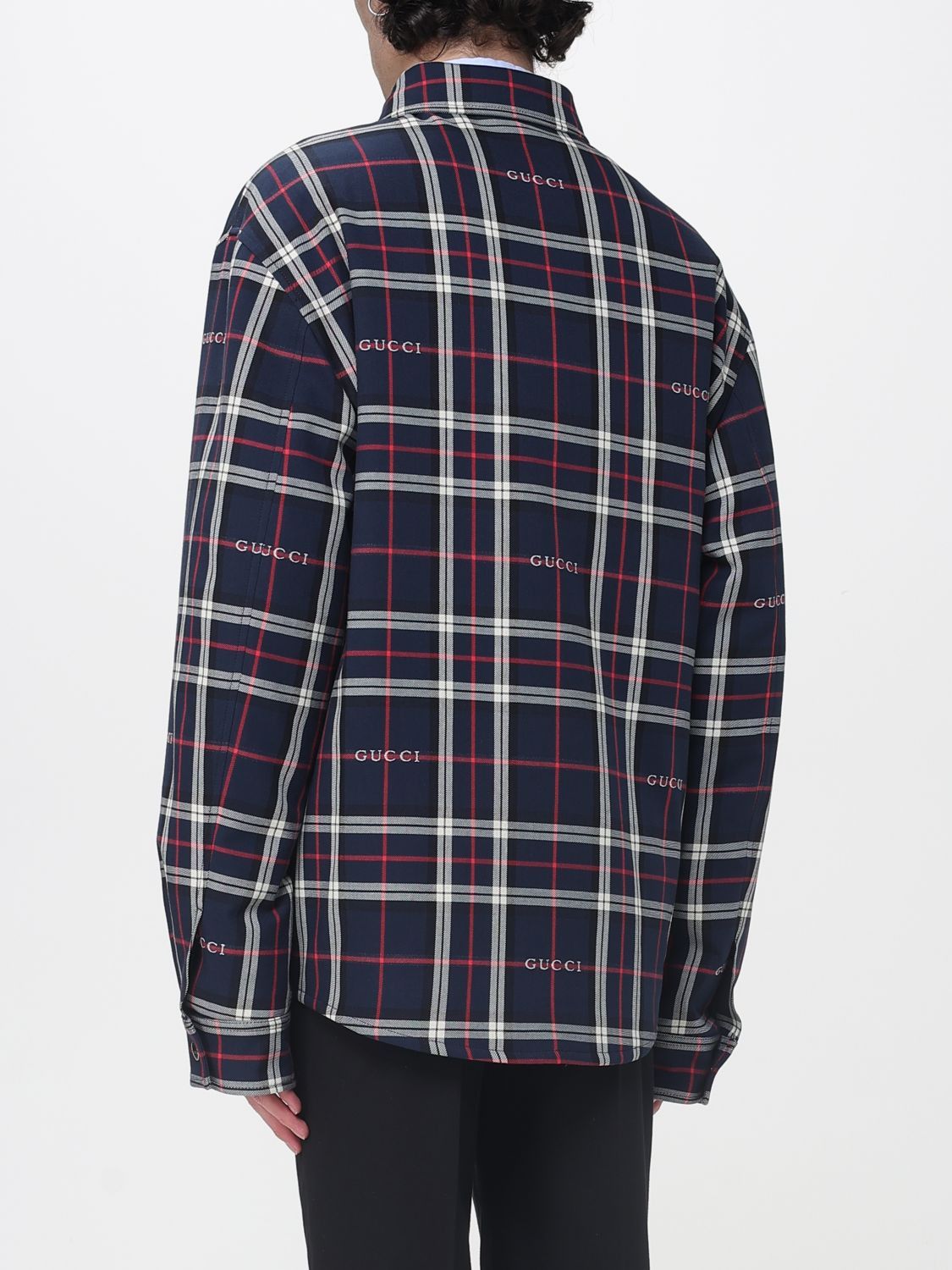 Gucci Gucci Jacket Men Blue Size US L / EU 52-54 / 3 - 3 Thumbnail