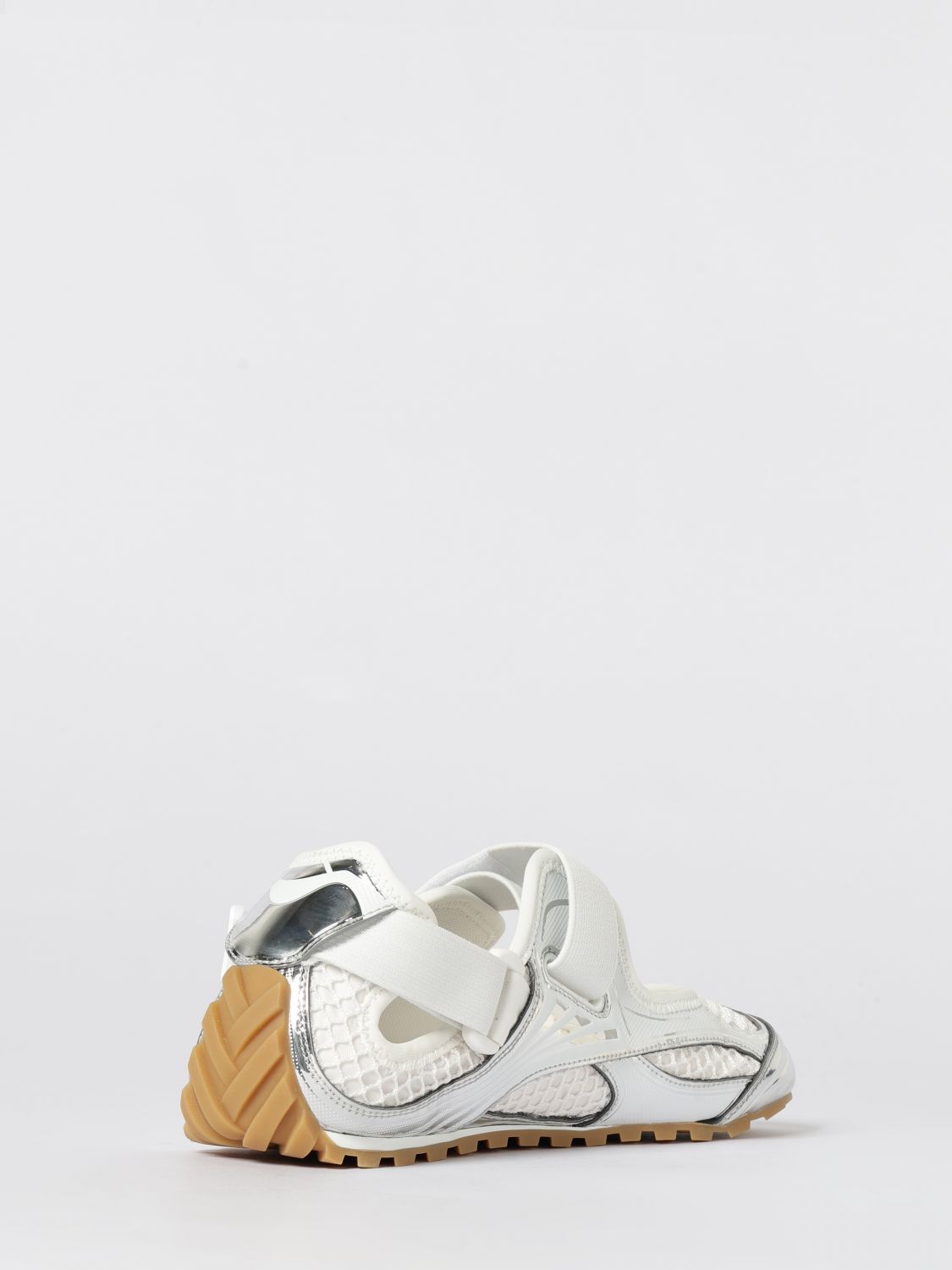 Bottega Veneta Bottega Veneta Sneakers Woman Silver Size US 6 / IT 36 - 3 Thumbnail