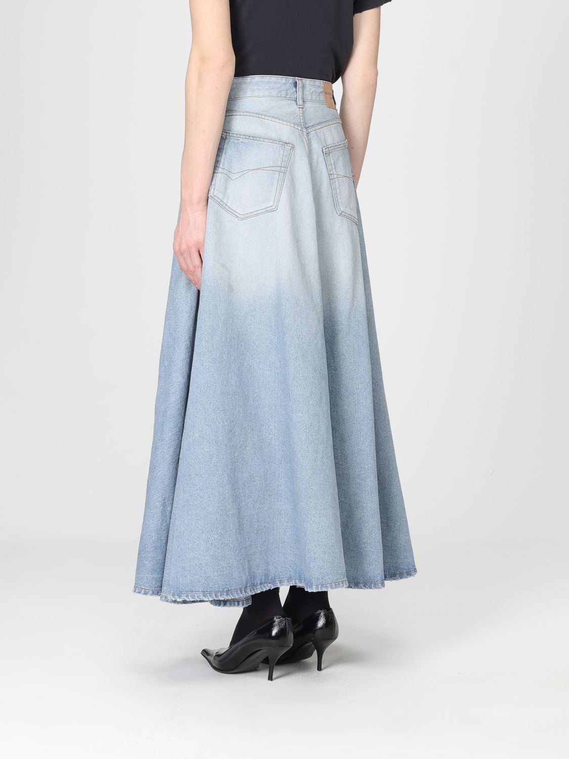 Balenciaga Balenciaga Skirt Woman Blue Size 25" / US 0 / IT 36 - 3 Thumbnail