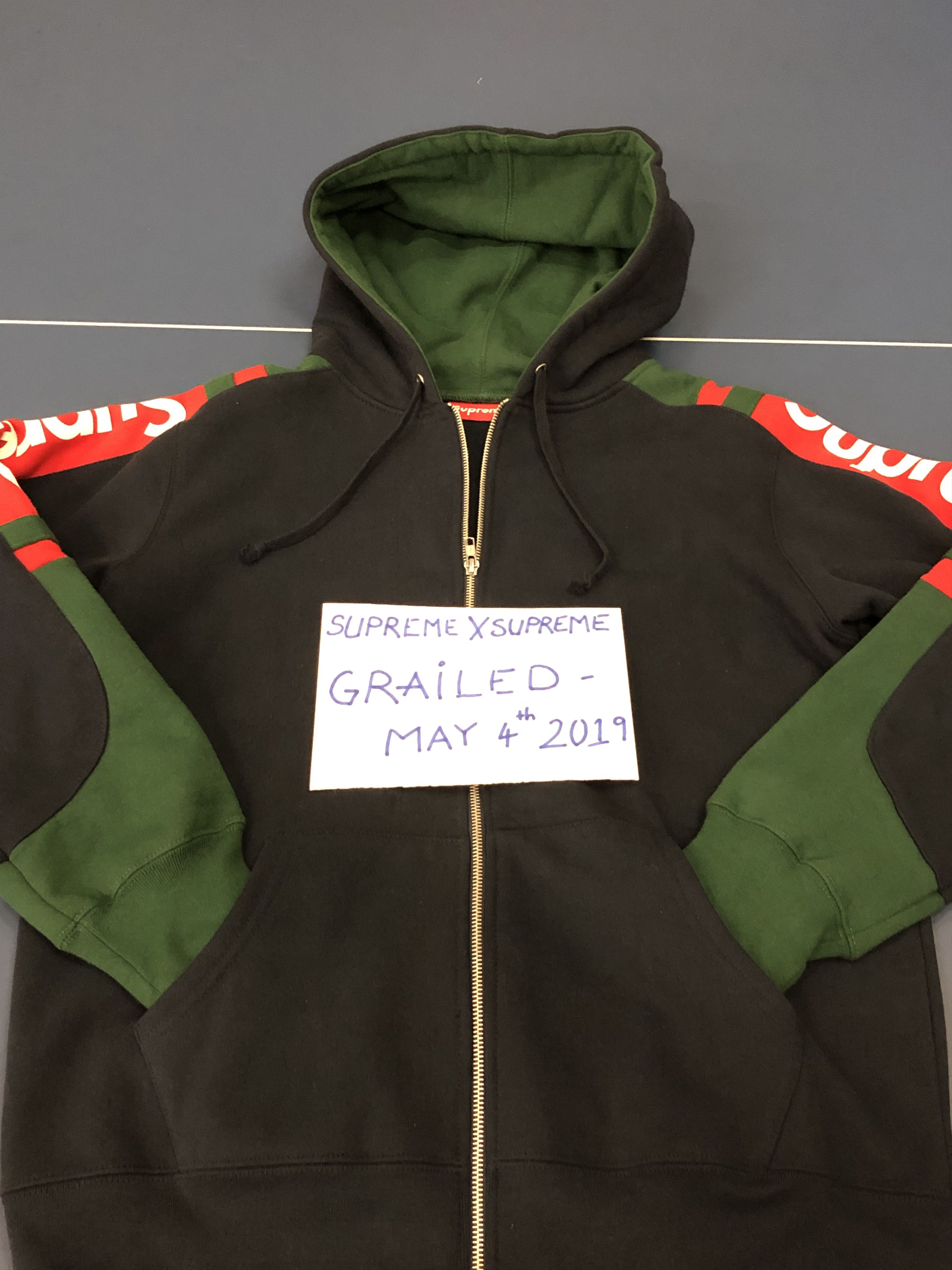 Supreme Supreme Arm Logo Multicolor Special Hoodie Grailed