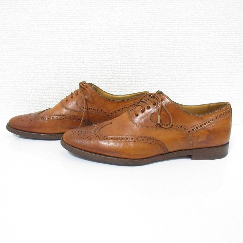 Other Other Santoni Wingtip Leather Lace-up Shoes Leather Shoes 6434 DUTY FREE for USA Size ONE SIZE - 4 Thumbnail
