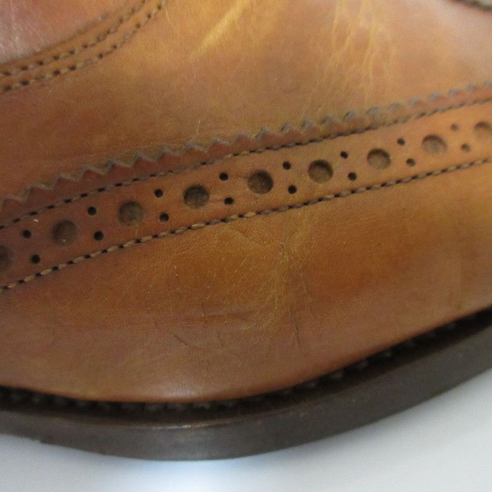 Other Other Santoni Wingtip Leather Lace-up Shoes Leather Shoes 6434 DUTY FREE for USA Size ONE SIZE - 11 Thumbnail