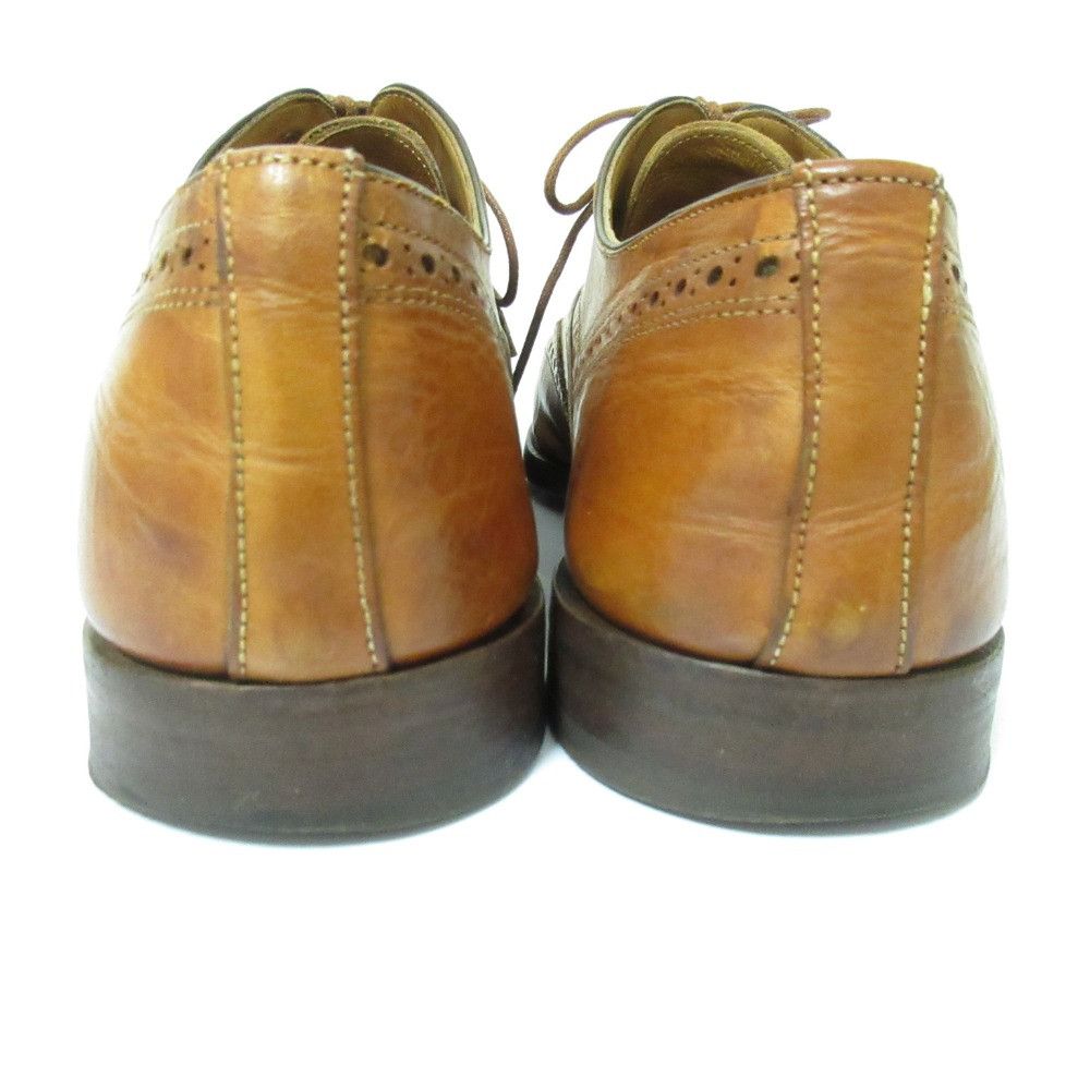 Other Other Santoni Wingtip Leather Lace-up Shoes Leather Shoes 6434 DUTY FREE for USA Size ONE SIZE - 3 Thumbnail