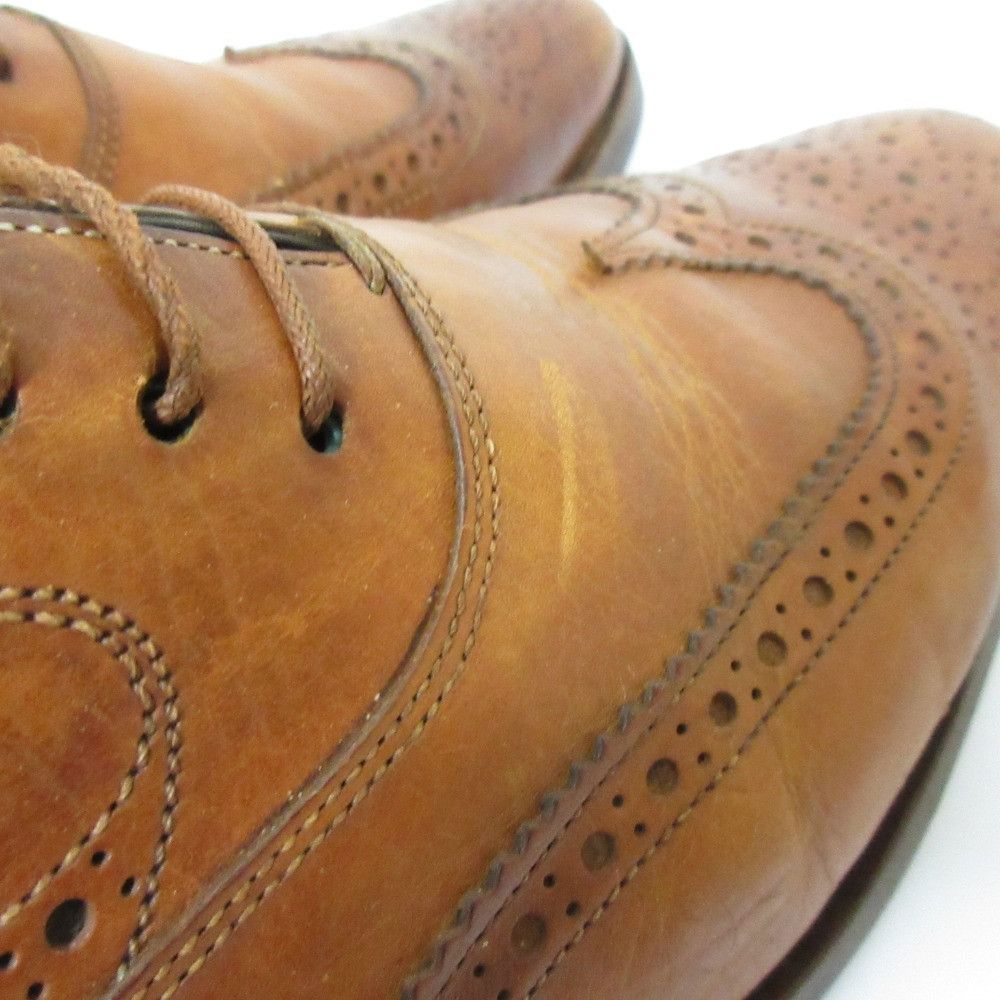 Other Other Santoni Wingtip Leather Lace-up Shoes Leather Shoes 6434 DUTY FREE for USA Size ONE SIZE - 17 Thumbnail