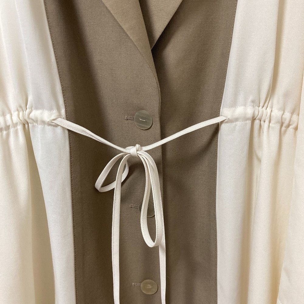 Loewe Loewe Loewe Bimaterial Long Coat Textile Outerwear S540336X41 DUTY FREE for USA Size ONE SIZE - 6 Thumbnail