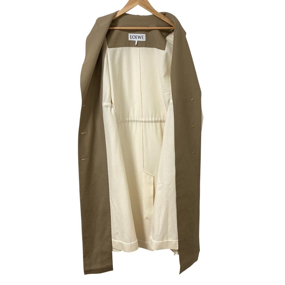 Loewe Loewe Loewe Bimaterial Long Coat Textile Outerwear S540336X41 DUTY FREE for USA Size ONE SIZE - 3 Thumbnail