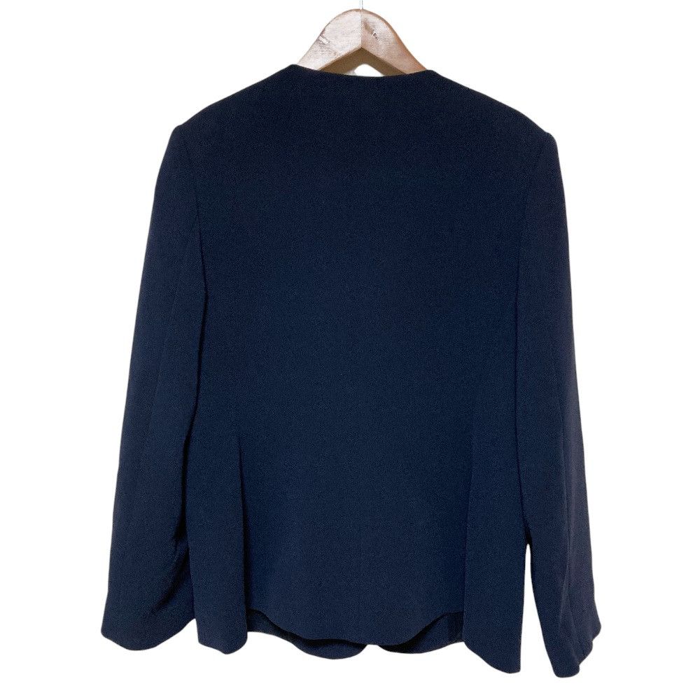 Theory Theory Theory CLASSIC CREPE Collarless Jacket Textile Outerwear DUTY FREE for USA Size ONE SIZE - 2 Thumbnail