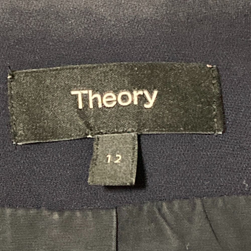 Theory Theory Theory CLASSIC CREPE Collarless Jacket Textile Outerwear DUTY FREE for USA Size ONE SIZE - 5 Thumbnail