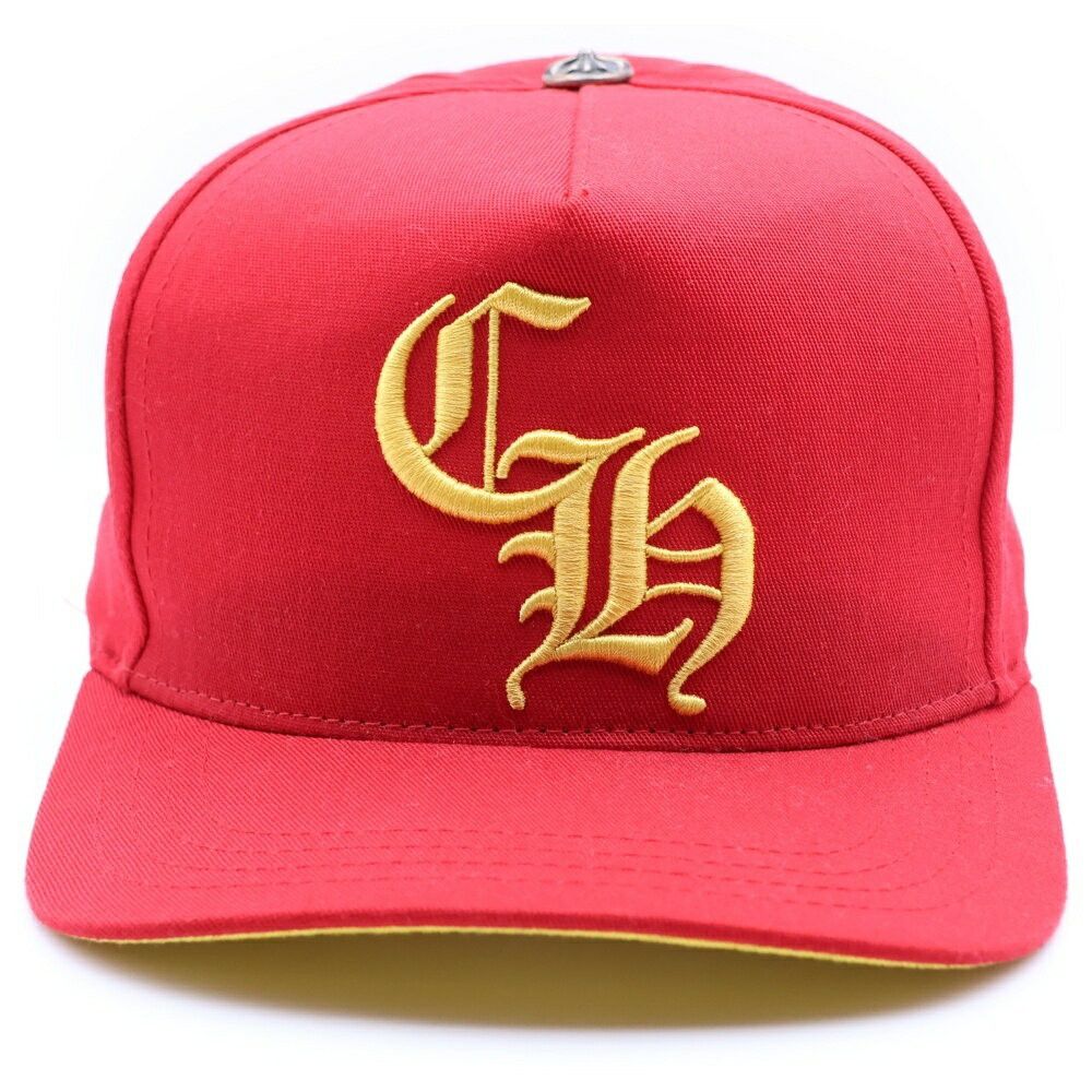 Chrome Hearts Chrome Hearts CH Baseball Trucker Cap Redyellow Size ONE SIZE - 4 Thumbnail