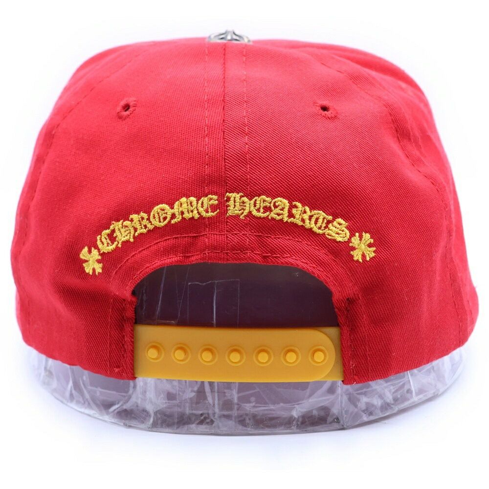Chrome Hearts Chrome Hearts CH Baseball Trucker Cap Redyellow Size ONE SIZE - 2 Thumbnail