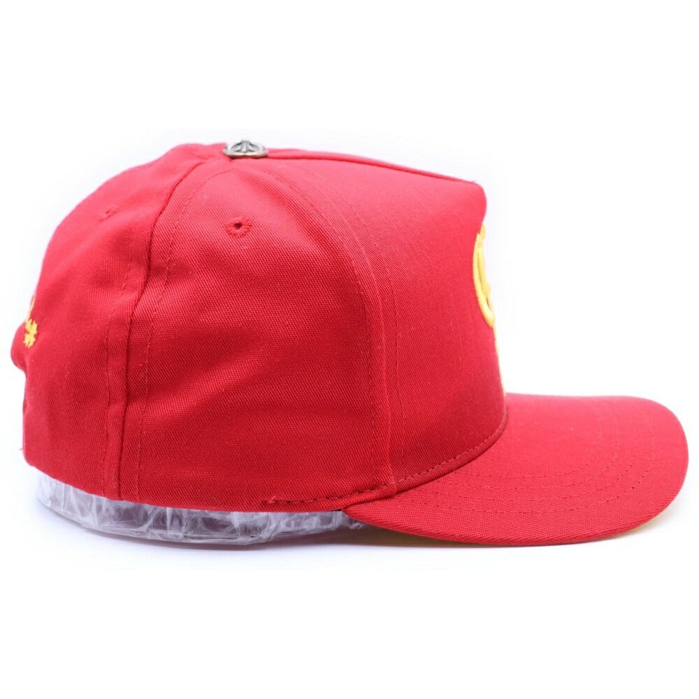 Chrome Hearts Chrome Hearts CH Baseball Trucker Cap Redyellow Size ONE SIZE - 3 Thumbnail
