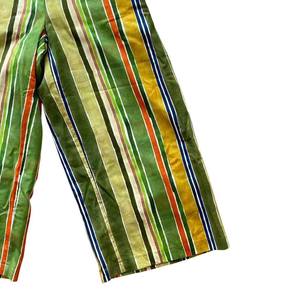 Other Sybilla Linen Blend Stripe Wide Pants Textile Bottoms DUTY FREE for USA