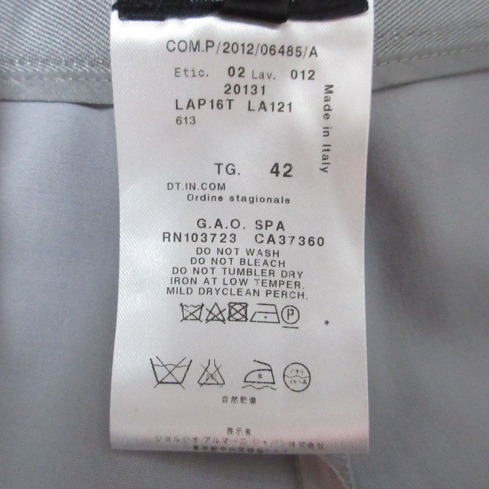 Giorgio Armani Giorgio Armani Giorgio Armani Wide Tapered Pants Textile Pants DUTY FREE for USA Size ONE SIZE - 6 Thumbnail