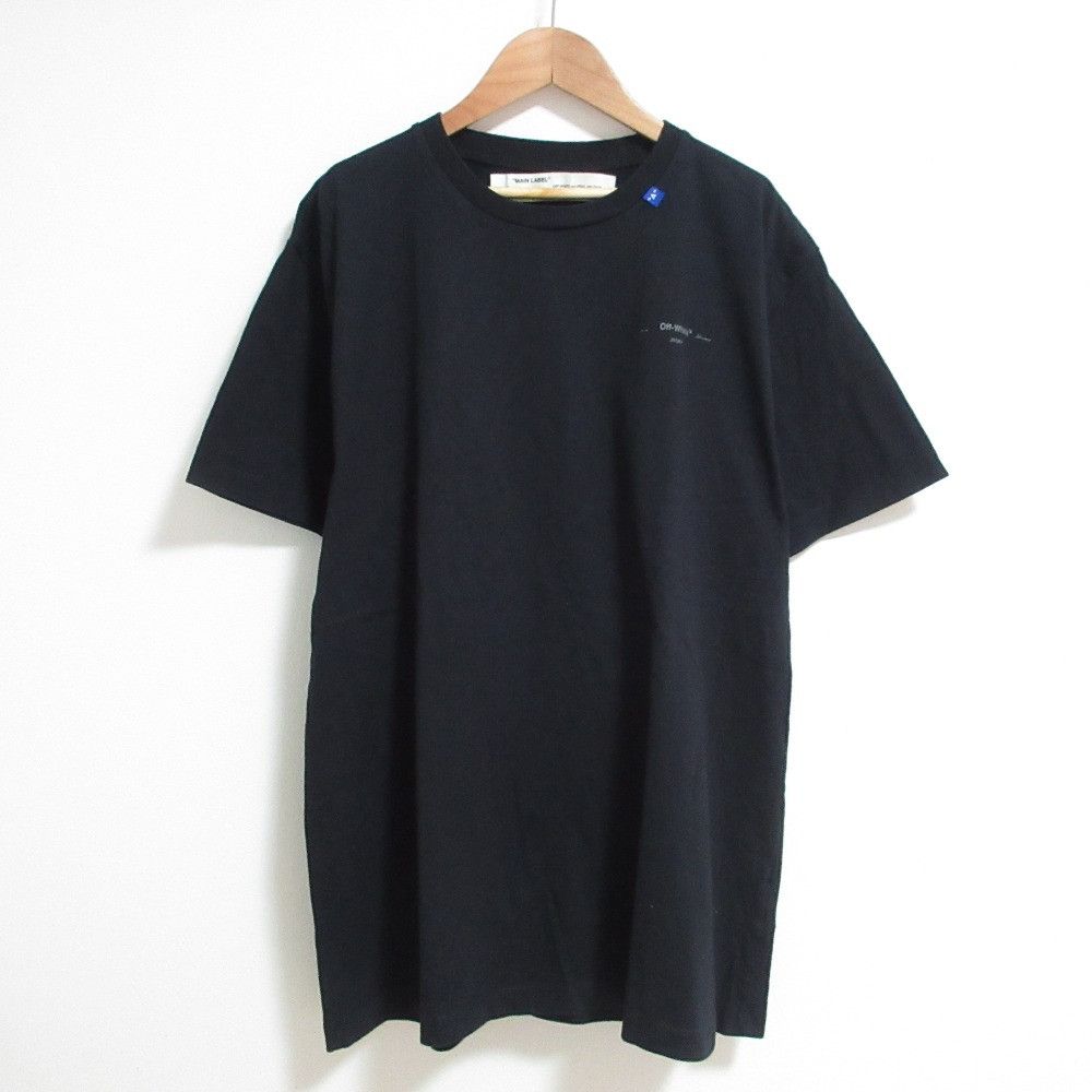 Off-White Off-White Back Arrow Logo Cotton T-shirt Textile T-Shirts DUTY FREE for USA