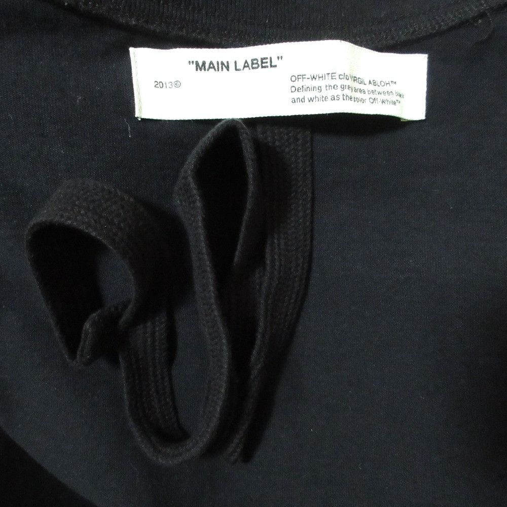 Off-White Off-White Back Arrow Logo Cotton T-shirt Textile T-Shirts DUTY FREE for USA