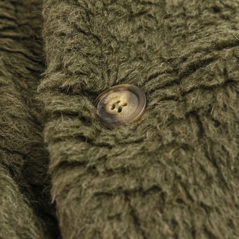 Max Mara Max Mara Max Mara Teddy Bear Wool Cape Fur Outerwear 23473613336 DUTY FREE for USA Size ONE SIZE - 17 Thumbnail