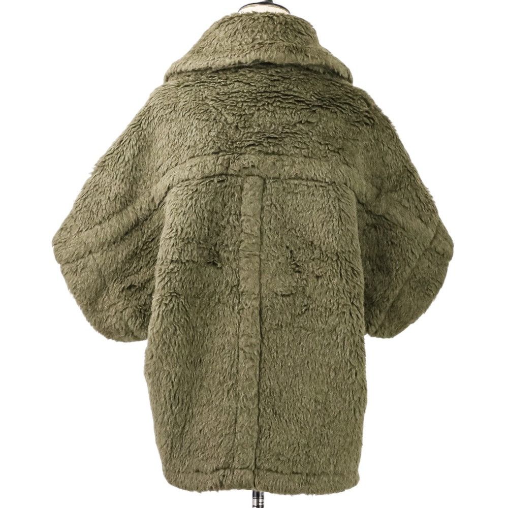 Max Mara Max Mara Max Mara Teddy Bear Wool Cape Fur Outerwear 23473613336 DUTY FREE for USA Size ONE SIZE - 5 Thumbnail