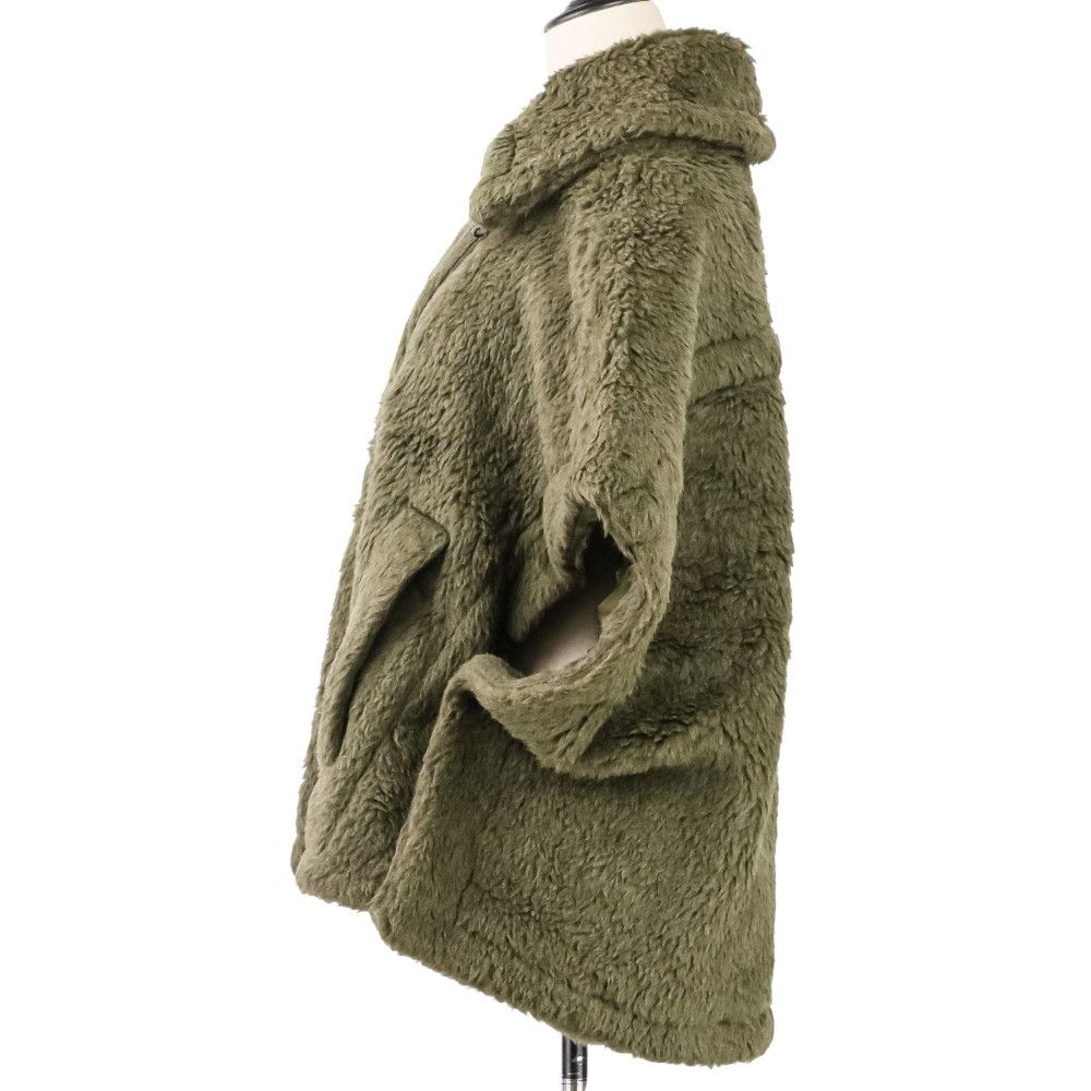 Max Mara Max Mara Max Mara Teddy Bear Wool Cape Fur Outerwear 23473613336 DUTY FREE for USA Size ONE SIZE - 4 Thumbnail