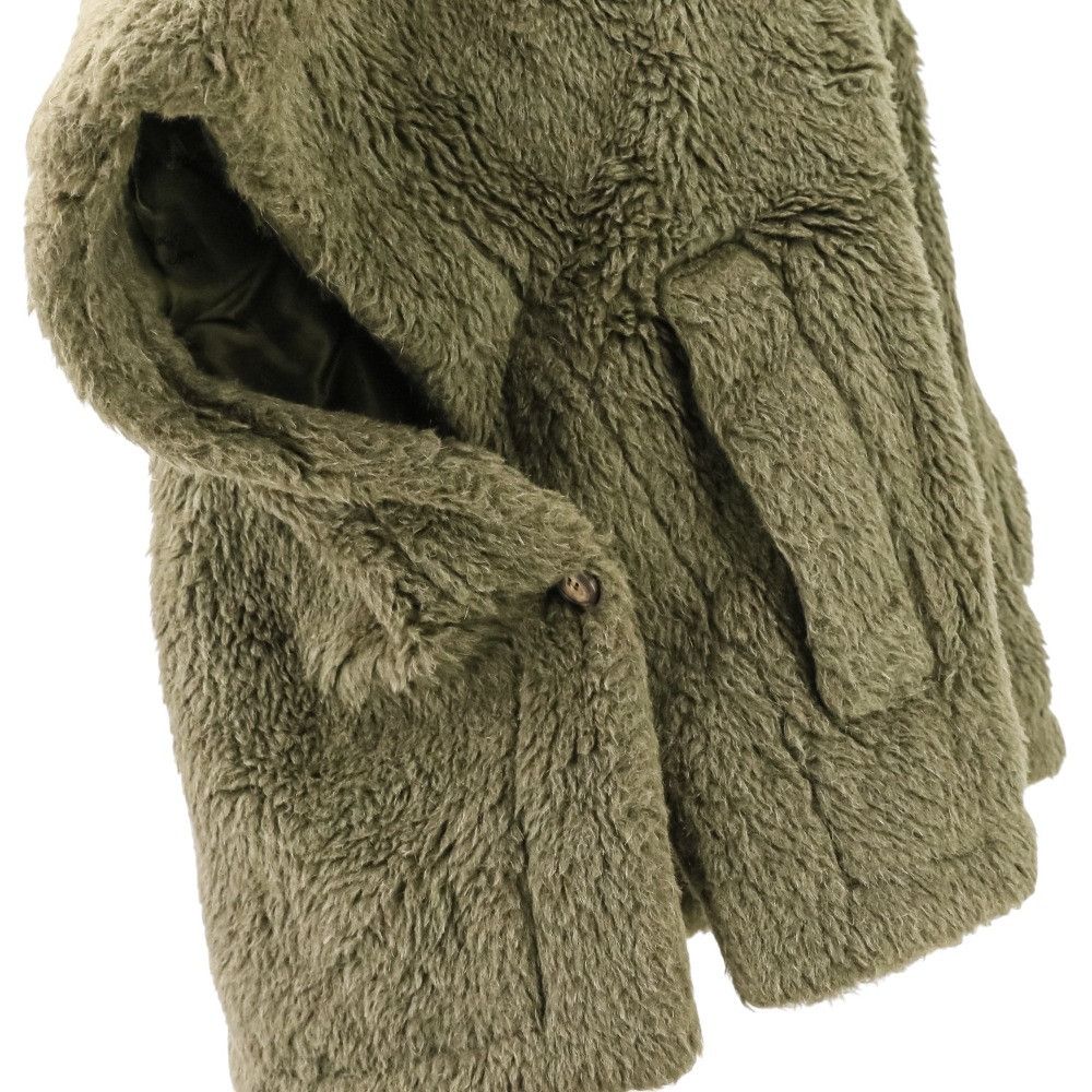 Max Mara Max Mara Max Mara Teddy Bear Wool Cape Fur Outerwear 23473613336 DUTY FREE for USA Size ONE SIZE - 7 Thumbnail