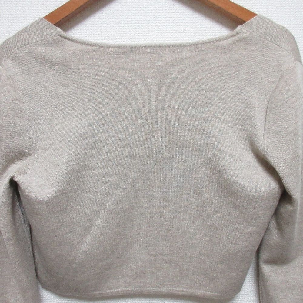 Other Other FOXEY Bolero Lady Square Cashmere Silk Knit Cardigan Textile Tops 38107 DUTY FREE for USA Size ONE SIZE - 4 Thumbnail