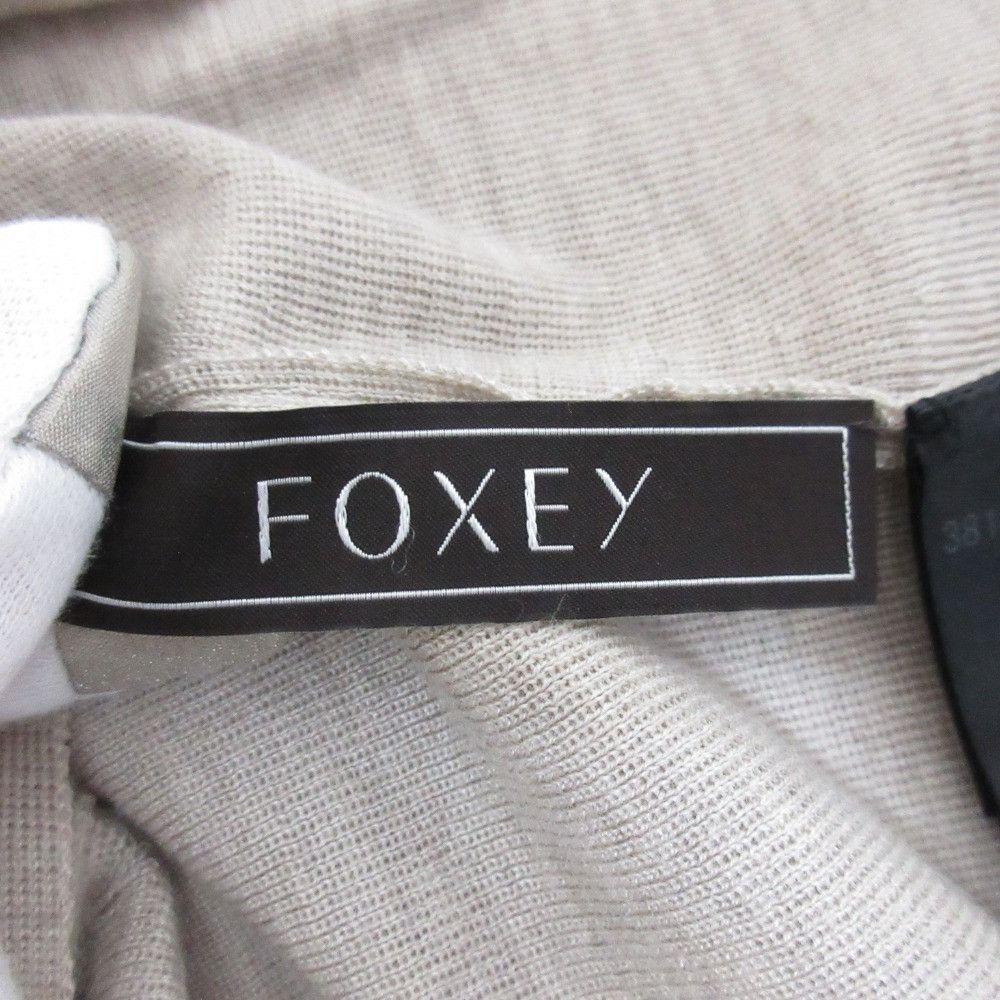 Other Other FOXEY Bolero Lady Square Cashmere Silk Knit Cardigan Textile Tops 38107 DUTY FREE for USA Size ONE SIZE - 8 Thumbnail