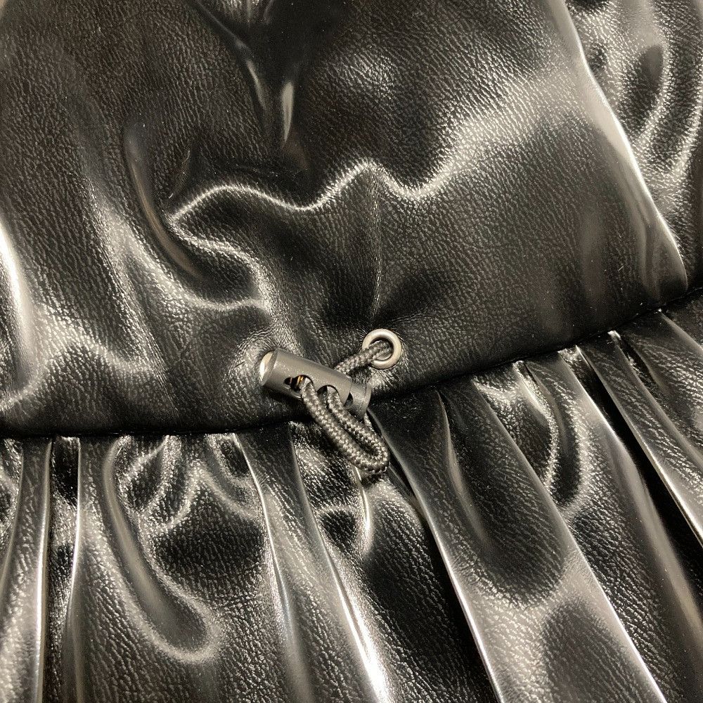 Other Other Double Standard Clothing Faux Leather Down Vest Plastic / Synthetic Outerwear DUTY FREE for USA Size ONE SIZE - 4 Thumbnail