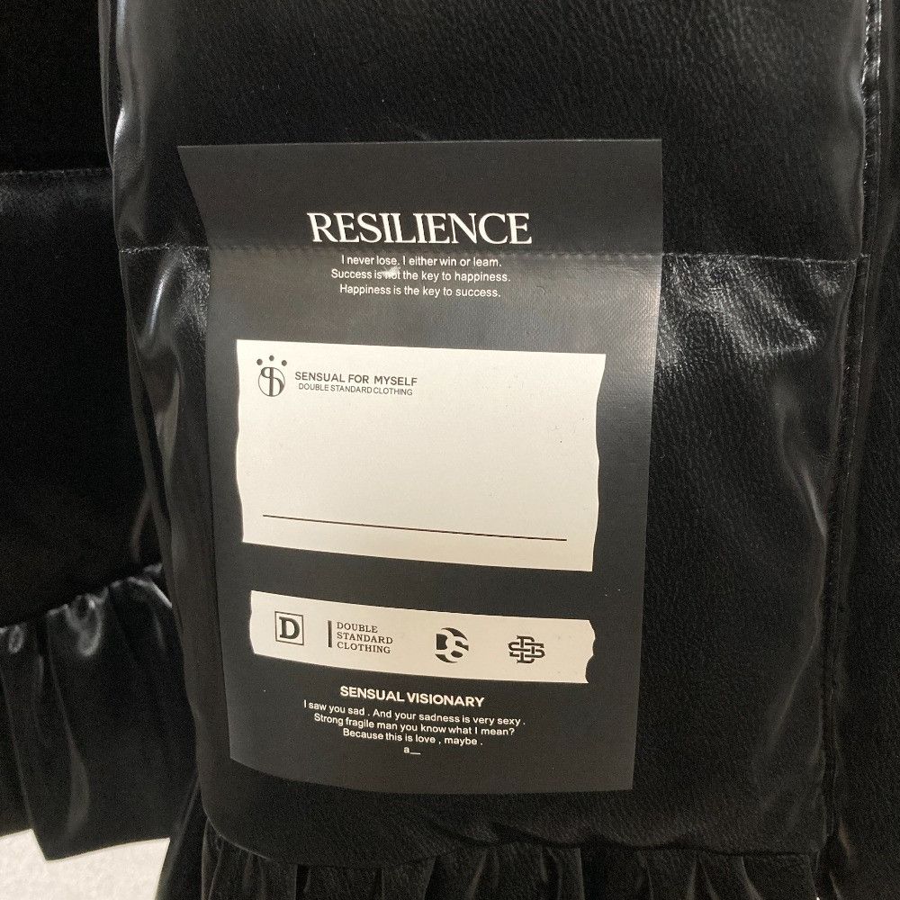 Other Other Double Standard Clothing Faux Leather Down Vest Plastic / Synthetic Outerwear DUTY FREE for USA Size ONE SIZE - 7 Thumbnail