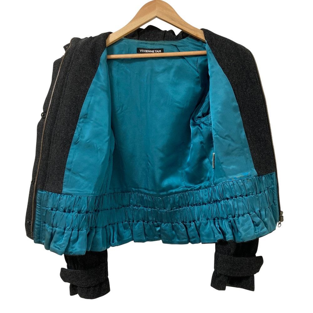 Other Other VIVIENNE TAM Zip Up Jacket Textile Outerwear DUTY FREE for USA Size ONE SIZE - 3 Thumbnail
