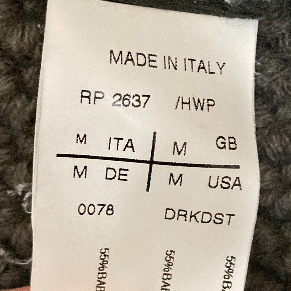 Rick Owens Rick Owens Rick Owens Asymmetric Knit Jacket Textile Outerwear DUTY FREE for USA Size ONE SIZE - 7 Thumbnail