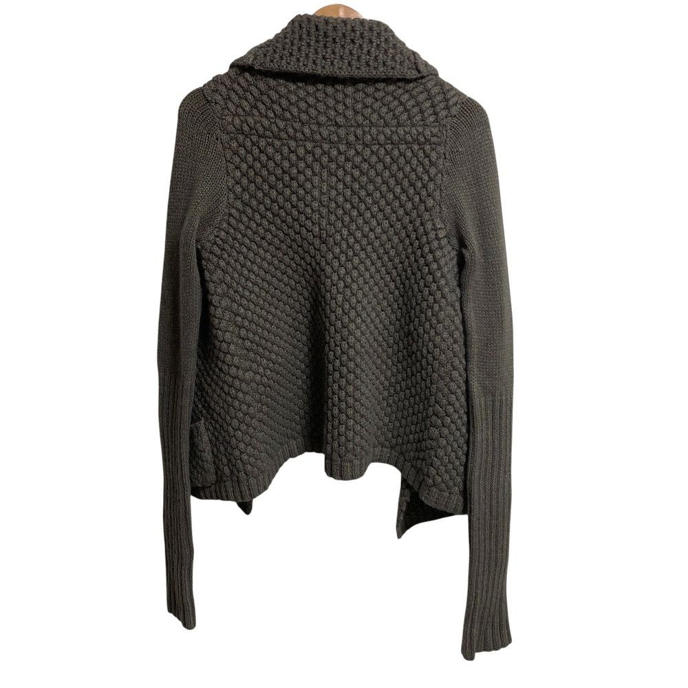 Rick Owens Rick Owens Rick Owens Asymmetric Knit Jacket Textile Outerwear DUTY FREE for USA Size ONE SIZE - 2 Thumbnail